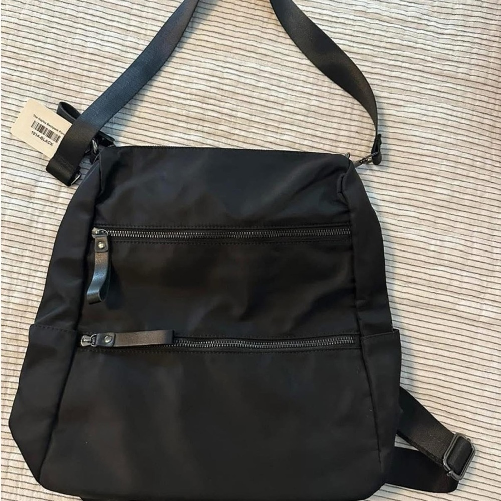 NWT Black Crossbody/Backpack